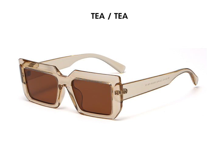 Vintage Classic Design Square Unisex Polarized Sunglasses Anti-Glare Goggles