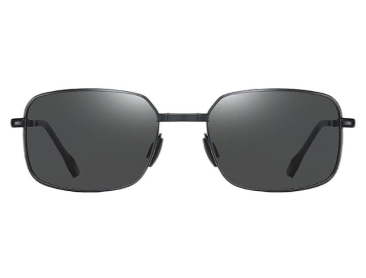 Unisex Fashion Rectangular Folding Polarized Sunglasses