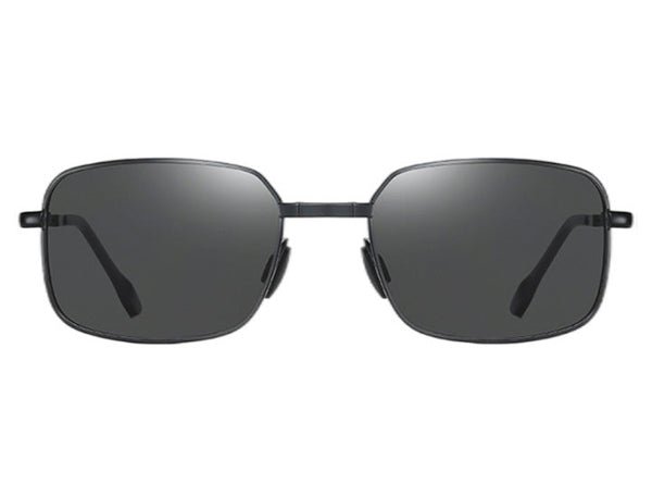 Unisex Fashion Rectangular Folding Polarized Sunglasses