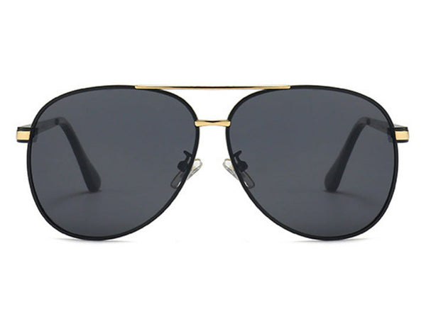Men's Pilot Vintage Polarized Coating Mirror Sunglasses