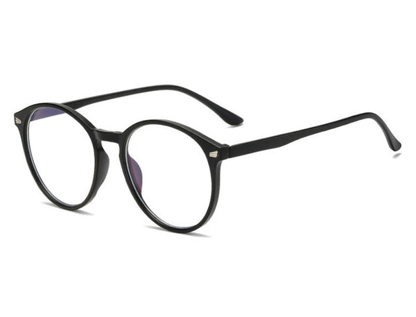 Unisex Fashion Transparent Round Optical Eyeglasses
