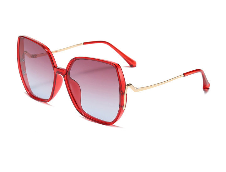 Fashion Oversized Women's Gradient Polarized Sunglasses