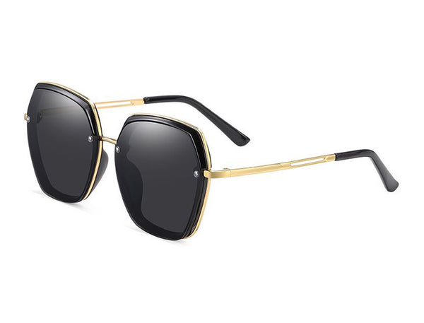 Retro Large Frame Versatile Fashion women's polarized sunglasses