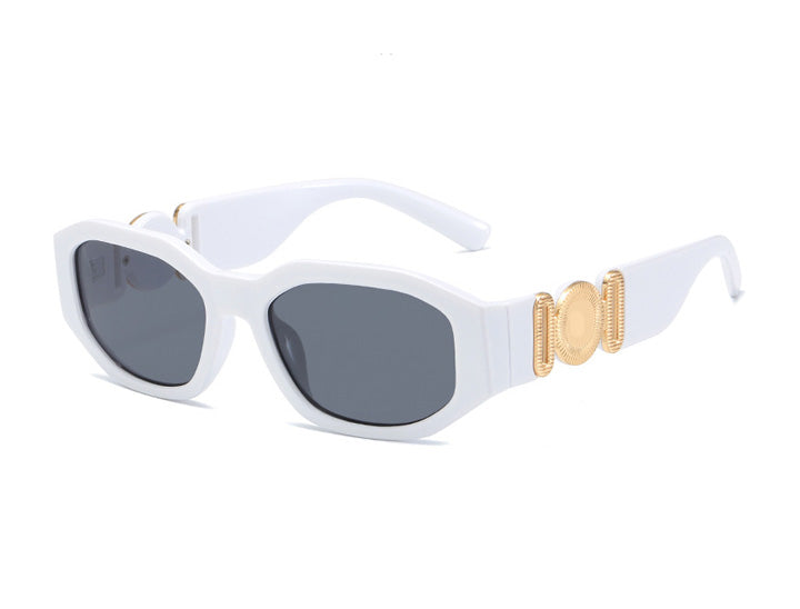 New Small Frame Personality Polygon Sunglasses