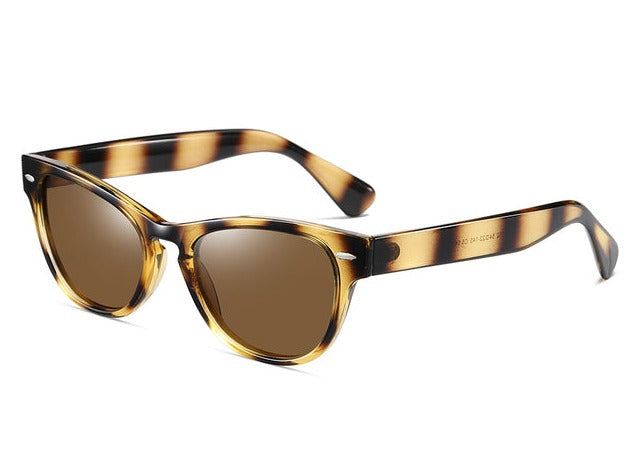Cat Eye Polarized Sunglasses Ladies Retro Women Glasses