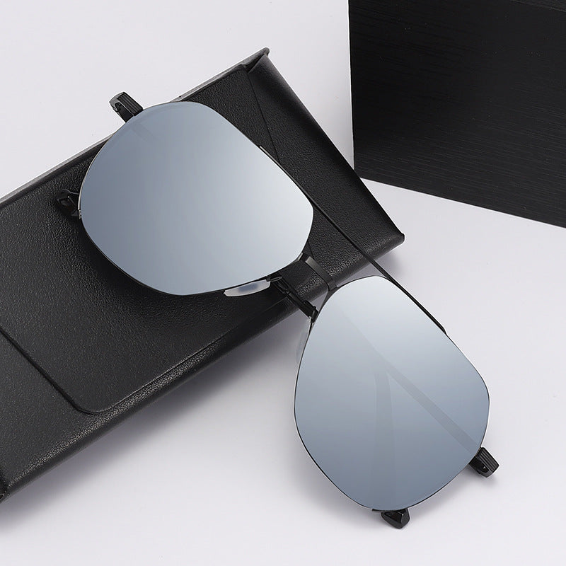 Nylon polarized anti-UV sunglasses for men