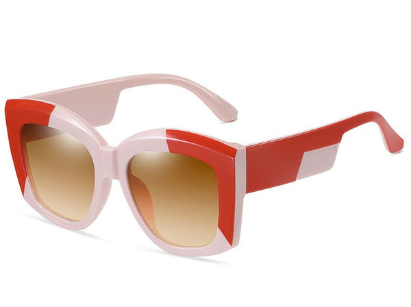 New three-dimensional cutting fashion decorative sunglasses