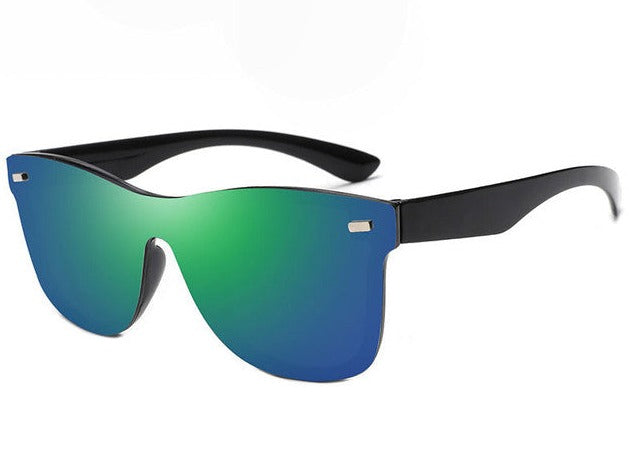 Men's One-piece Retro Sunglasses